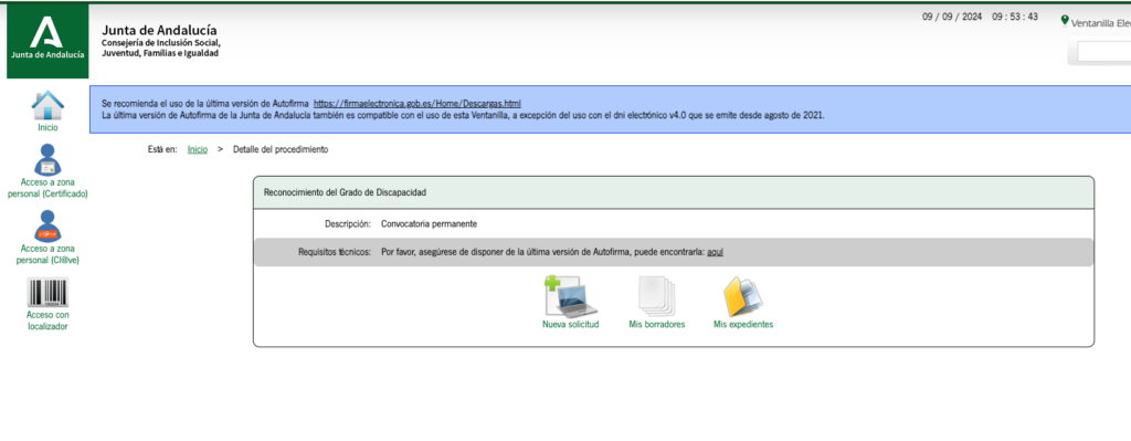 presentación de documentos de forma telemática
